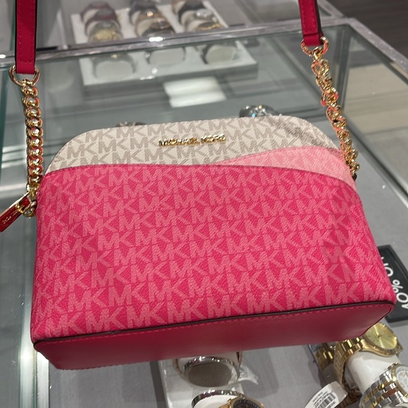 MICHAEL KORS
Jet Set Travel Medium Color-Block Signature Logo Dome Crossbody Bag - Picture 5 of 16